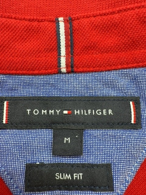Tommy Hilfiger Men Red Polo Shirt size M product image 3