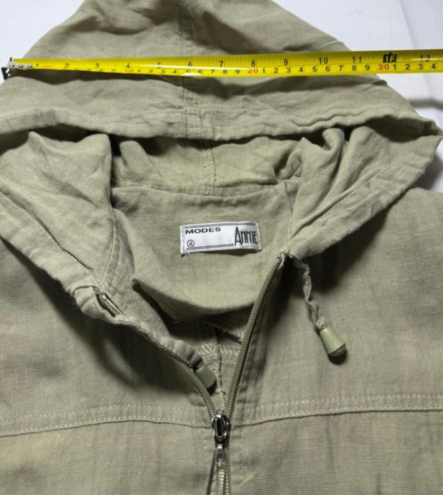 Zip Up Hooded Jacket For Men - Size 4