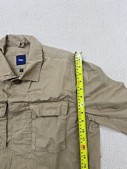 Gap Men's Khaki Canvas Utility Cargo Jacket Size S