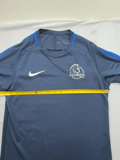 Nike Men's Navy Dri-FIT Training Jersey Size S Crewneck