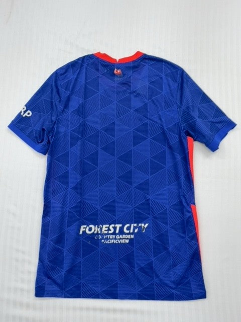 Nike Men's Blue Dri-FIT Soccer Jersey L