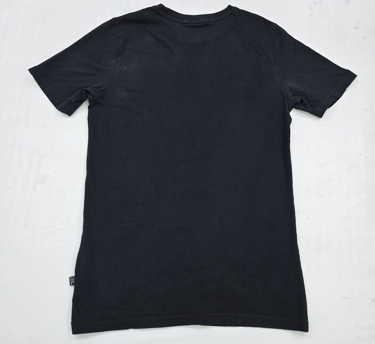 Puma Men's Black Crew Neck Short Sleeve Tee XS Regular Fit