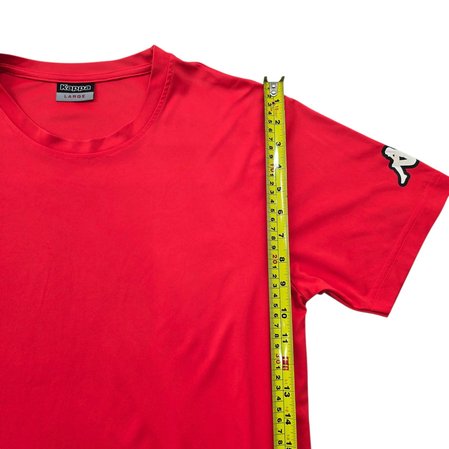 Kappa Men's Red Omini Logo T-Shirt Large Kappa4Football