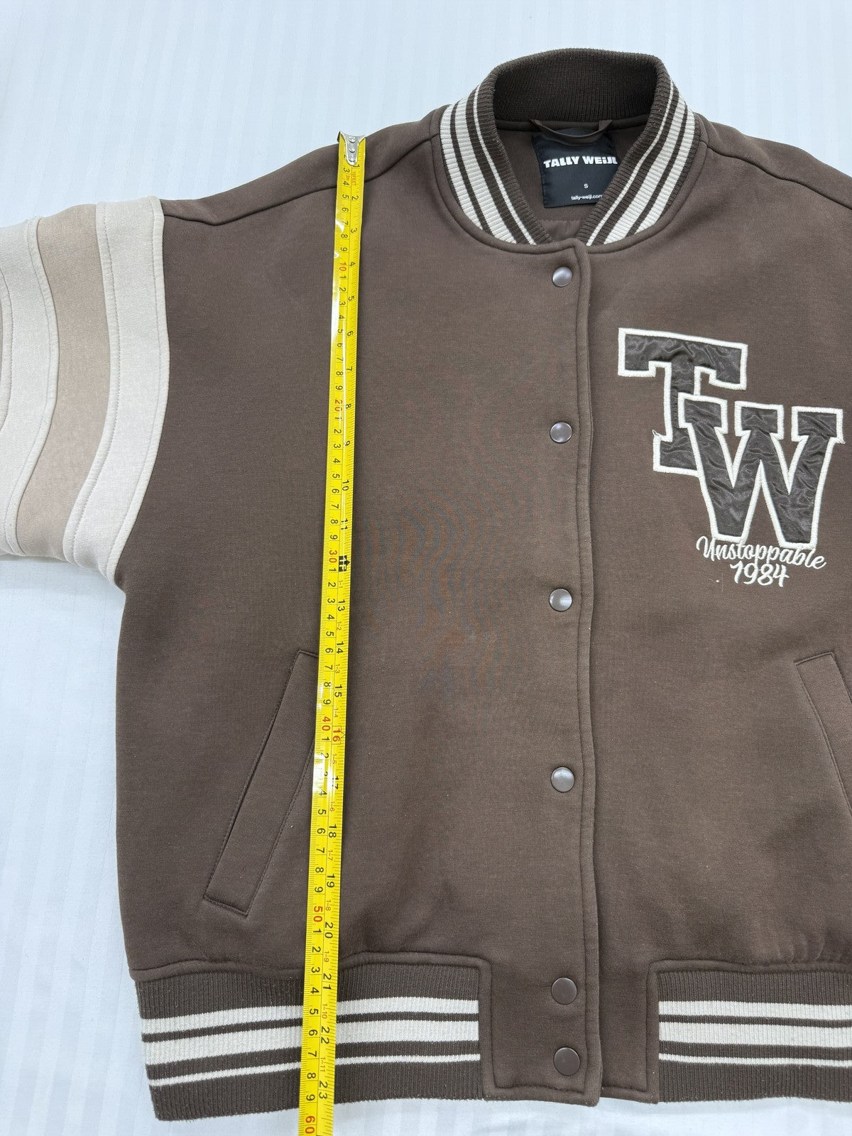 Tally Weijl Boys Brown Jacket size 5 product image 8