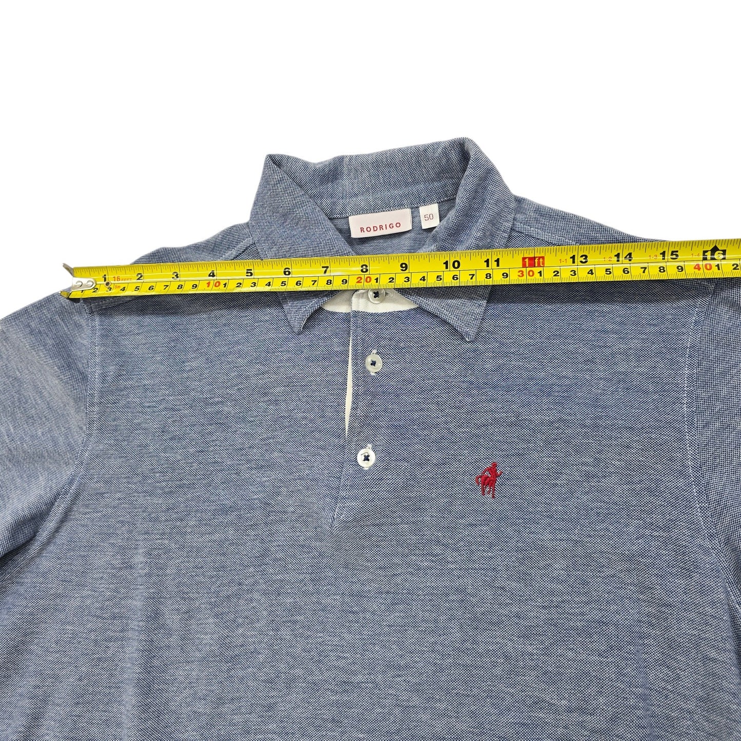 Rodrigo Men Blue Polo Shirt size 50 product image 5