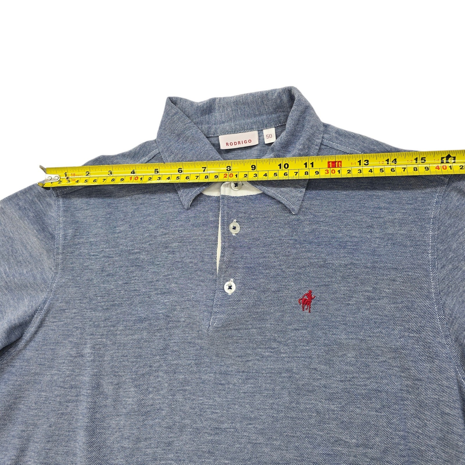 Rodrigo Men Blue Polo Shirt size 50 product image 5