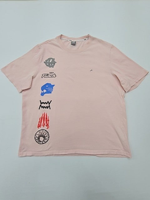 Puma Men Pink T-Shirt size XS product image 1