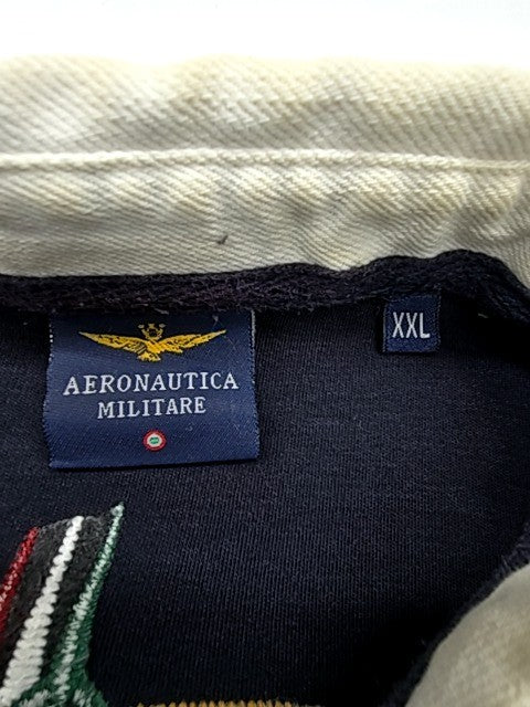 Aeronautica Militare Men Black Polo Shirt size XXL product image 3
