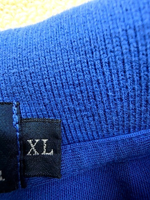 Polo Ralph Lauren Men's XL Blue Cotton Polo Shirt Red Pony Logo