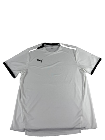 Puma Men's XL White Training Sports T-Shirt DryCell Athletic Tee