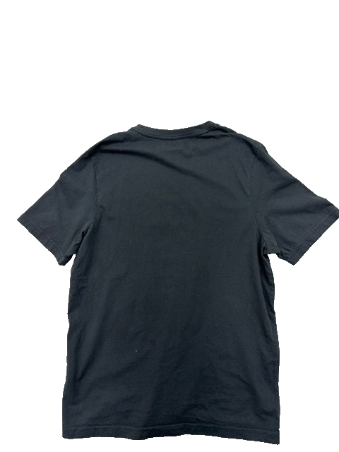 Kappa Men's Black Large Short Sleeve Cotton T-Shirt Logo Crew Neck
