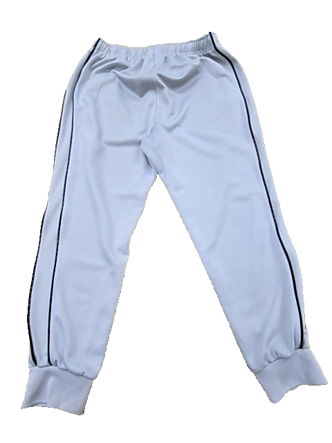 Nike Tech Men's Grey Track Pants L Tapered Zipper Hem Pockets