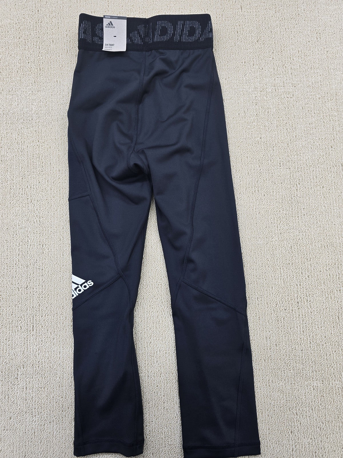 Adidas Men's Techfit Black Compression Training Tights AEROREADY
