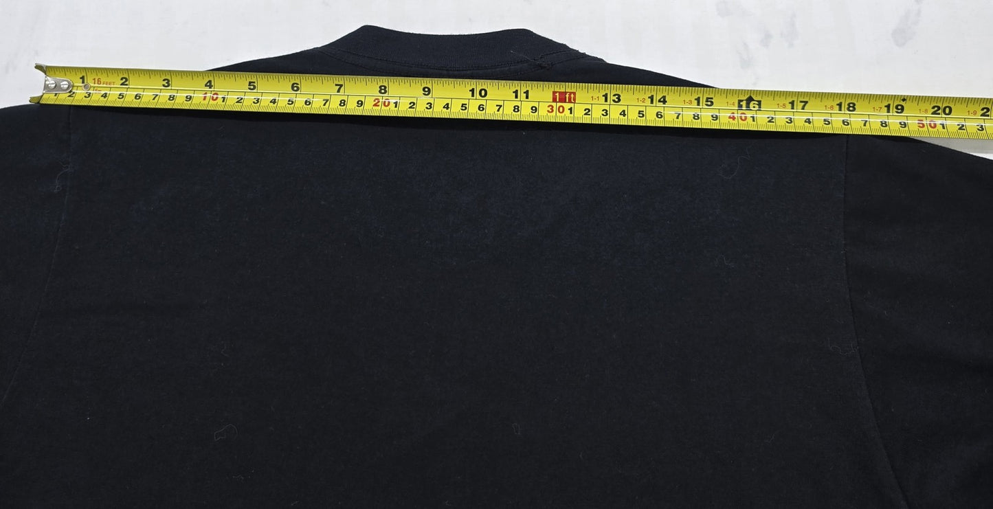 Hard Rock Cafe Black Cotton T-Shirt Size L Short Sleeve Crewneck