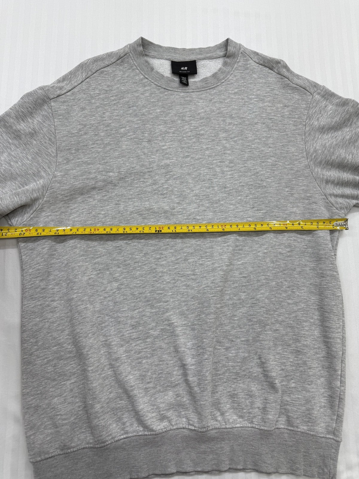 H&M Men Gray Sweatshirt size XS product image 6