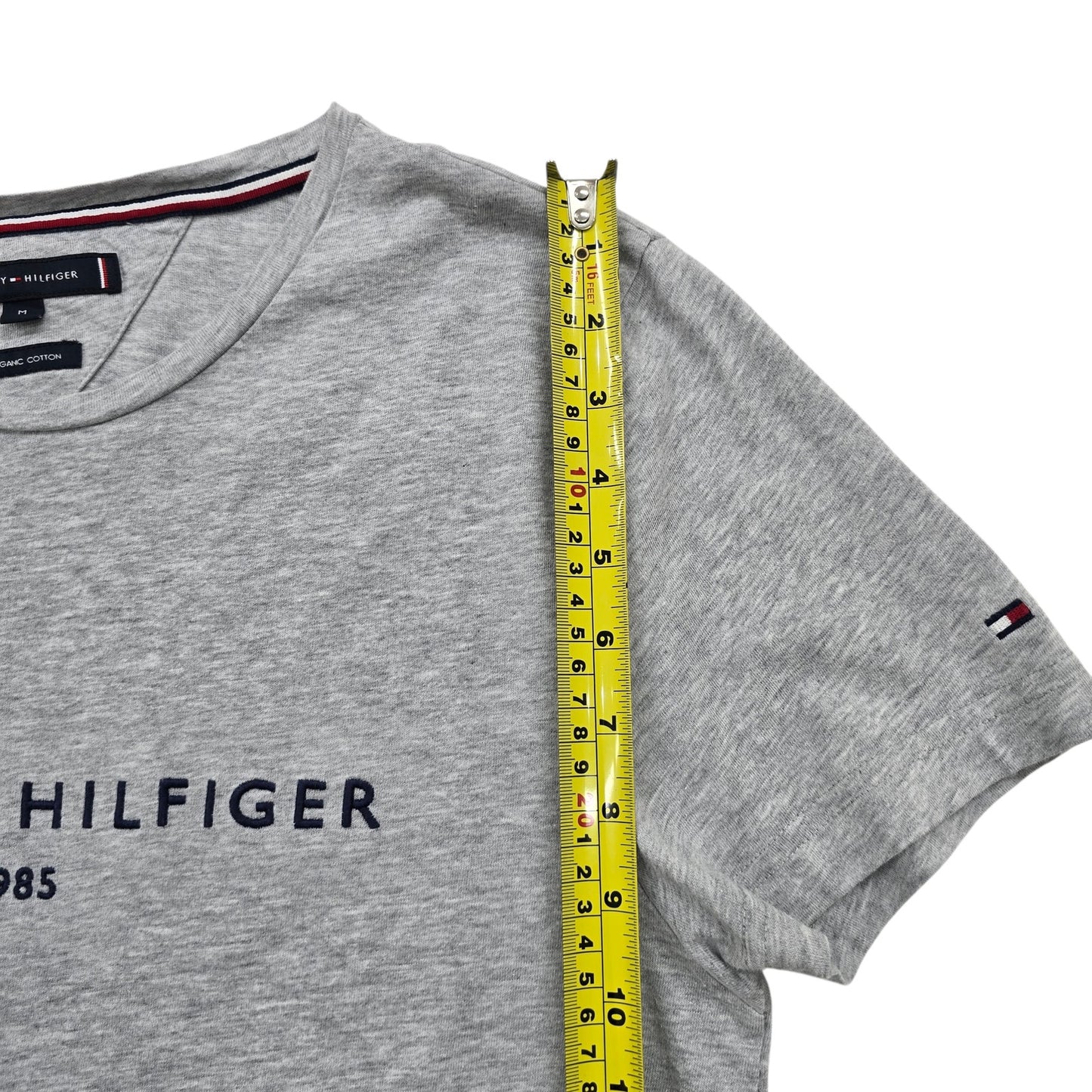 Tommy Hilfiger Men Gray T-Shirt size M product image 6