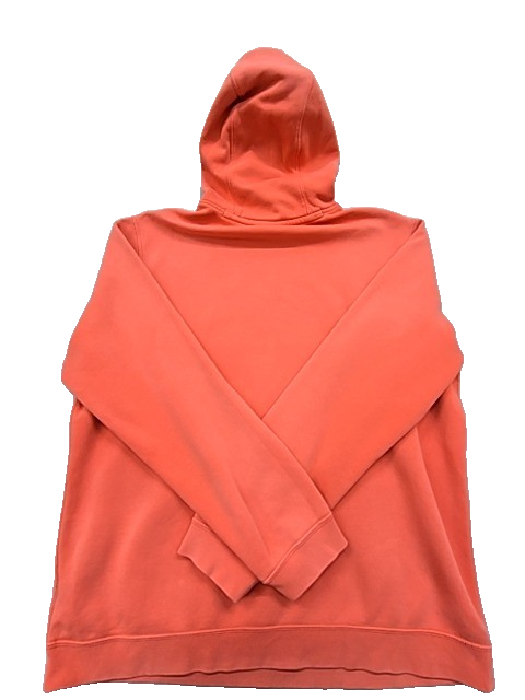 NIKE Men's Orange Just Do It Fleece Hoodie Size L