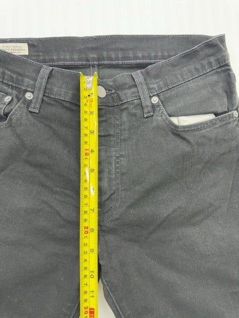 Levi's Men's Black Vintage 901 Straight Jeans W32 L32