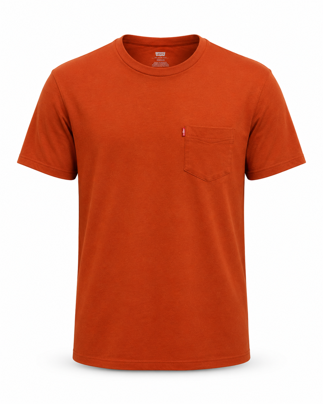 Levi's Men Orange T-Shirt size S product image 2