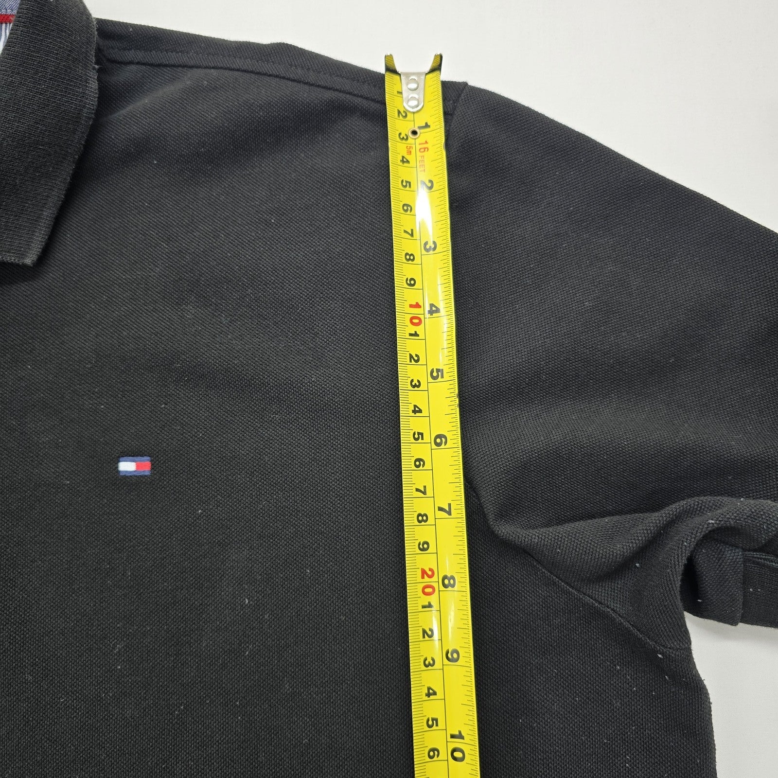 Tommy Hilfiger Men Black Polo Shirt size XXL product image 6