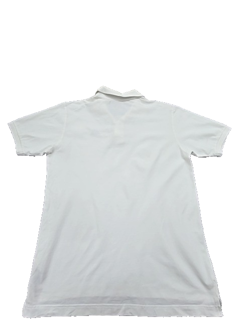 Kappa Men's White Polo Shirt Large 100% Cotton Short Sleeve