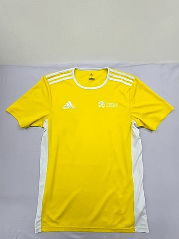 Adidas Goalkeeper Jersey Men's S Yellow Climacool Short Sleeve