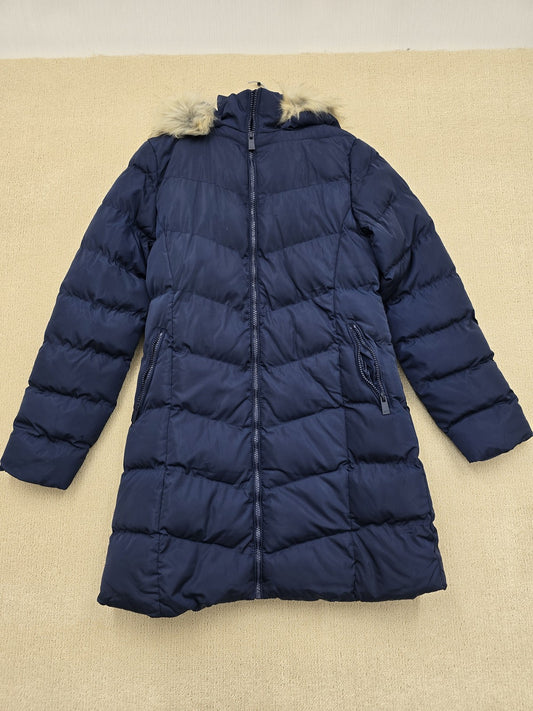 French Connection Women's Navy Jacket – Size XS, Puffer