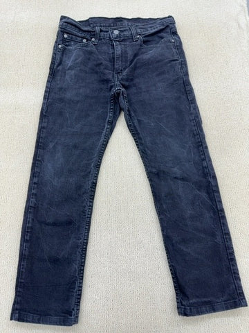 Levi's Men's Black Slim Fit 511 Jeans Size 30 Stretch Zip Fly