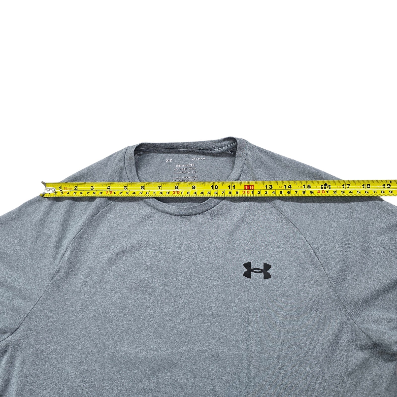 Under Armour Men Gray T-Shirt size S product image 5