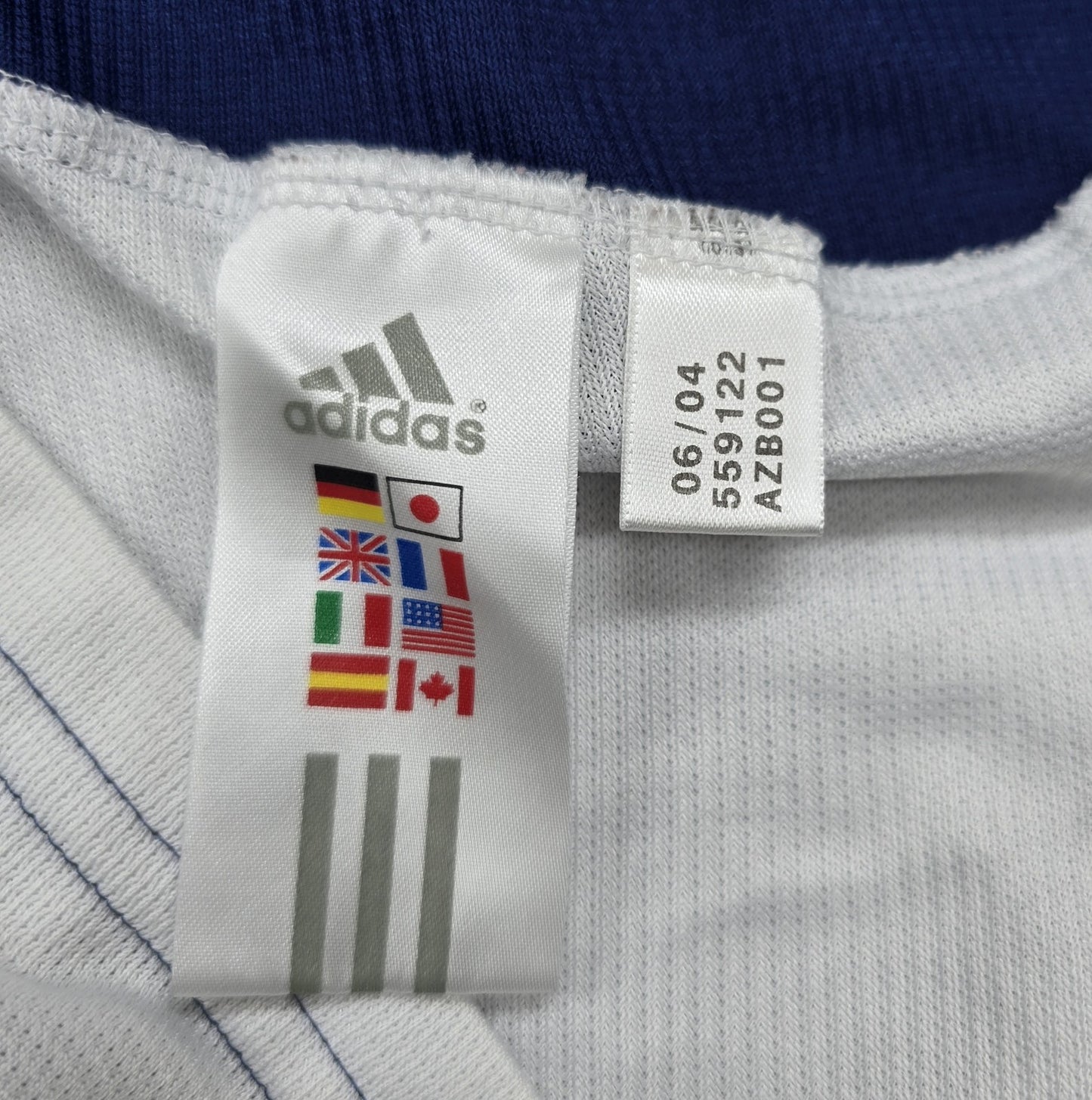Adidas Men's Navy Blue Soccer Jersey Thailand Origin