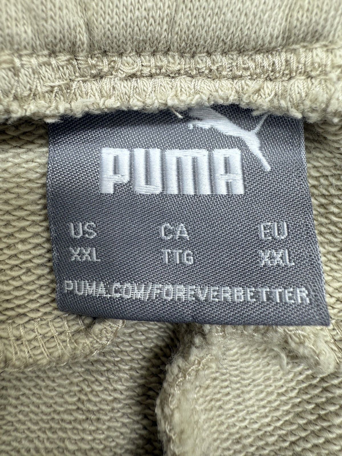 Puma Men's Beige XL Regular Shorts Cambodia GTP9PQ600077
