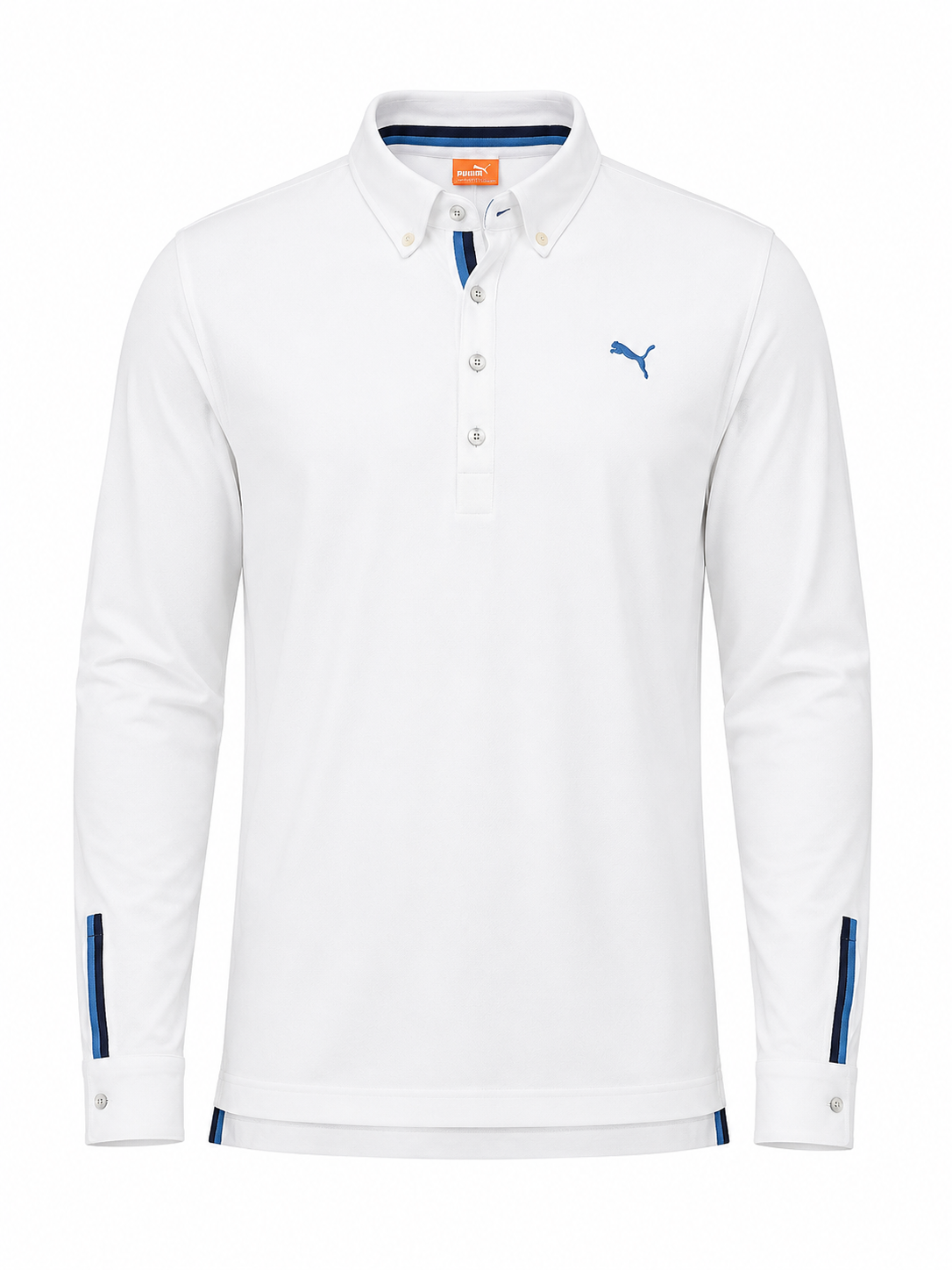 Puma Men White Polo Shirt size M product image 2