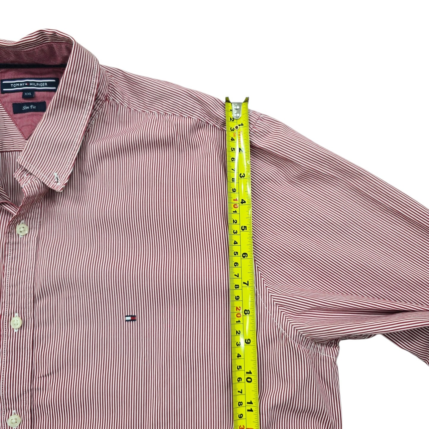 Tommy Hilfiger Men White Shirt size XXL product image 6