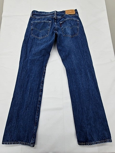 Levi's 501 Original Fit Men's Dark Blue Denim Jeans W31 L30