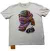 Forgotten Faces Men's White T-Shirt – Size S, Oversized, Short Sleeve