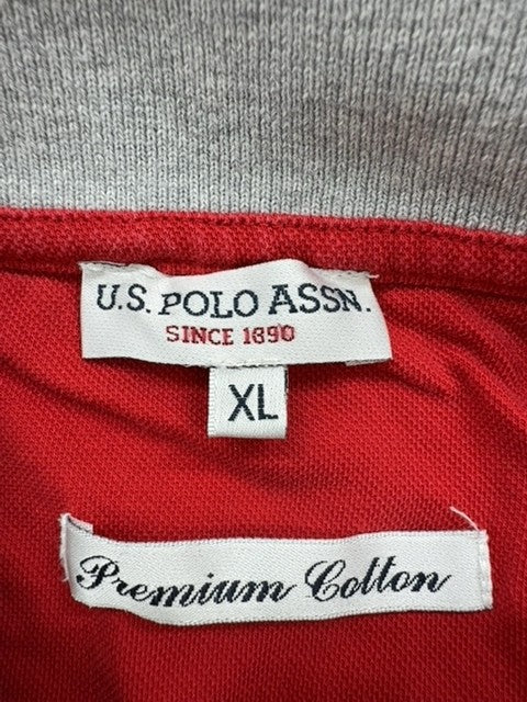 U.S. Polo Assn. Men Gray Polo Shirt size XL product image 4