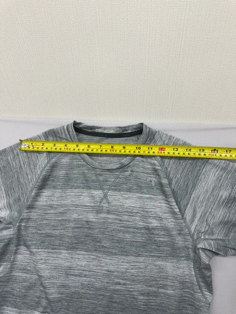 Puma Gray Heather Crewneck Short Sleeve T-Shirt XS