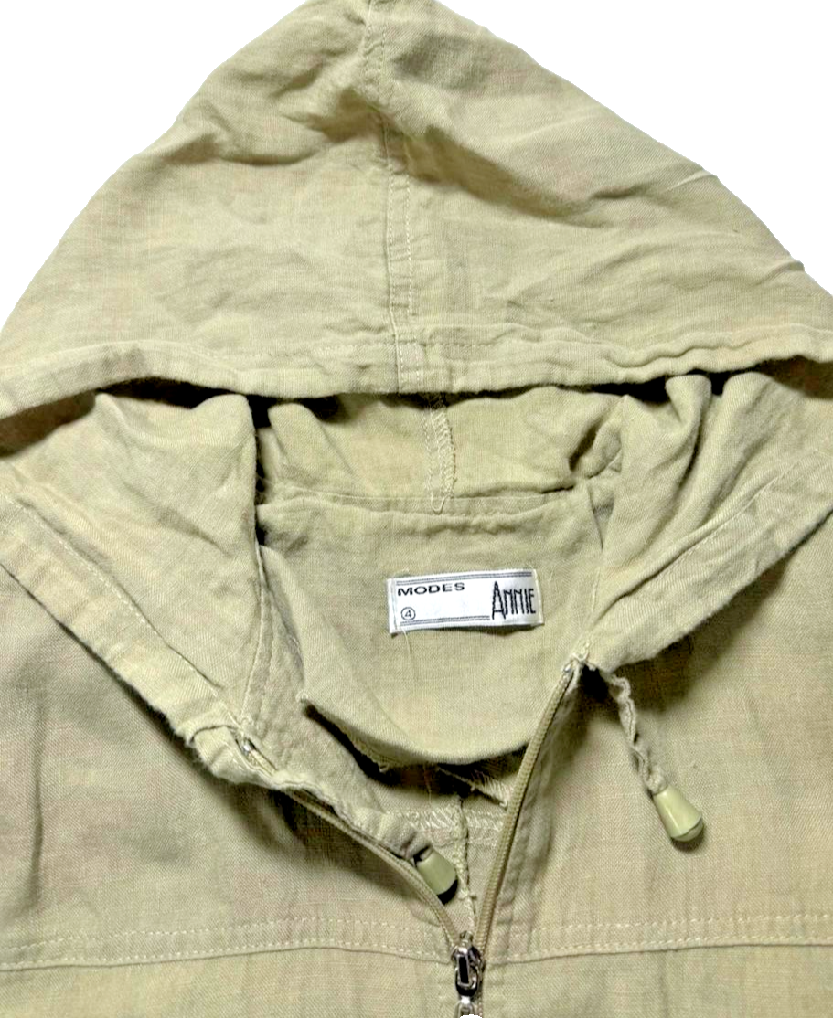 Zip Up Hooded Jacket For Men - Size 4