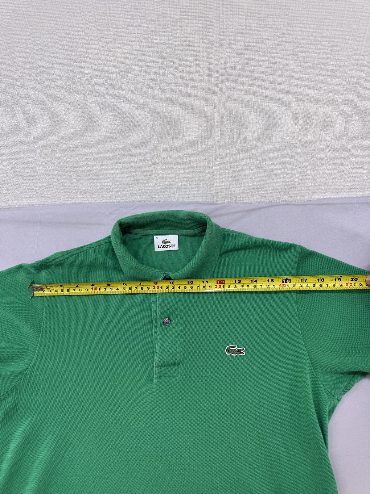 Lacoste Men Green Polo Shirt size 3 product image 6