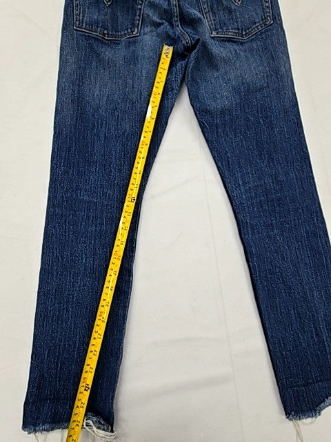 Levi's 501 Original Fit Straight Leg Women's XXL Medium Blue Jeans