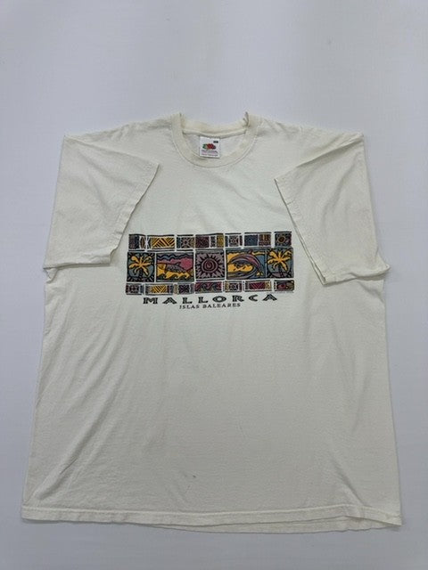 Fruit of the Loom Men White T-Shirt size XXL product image 1