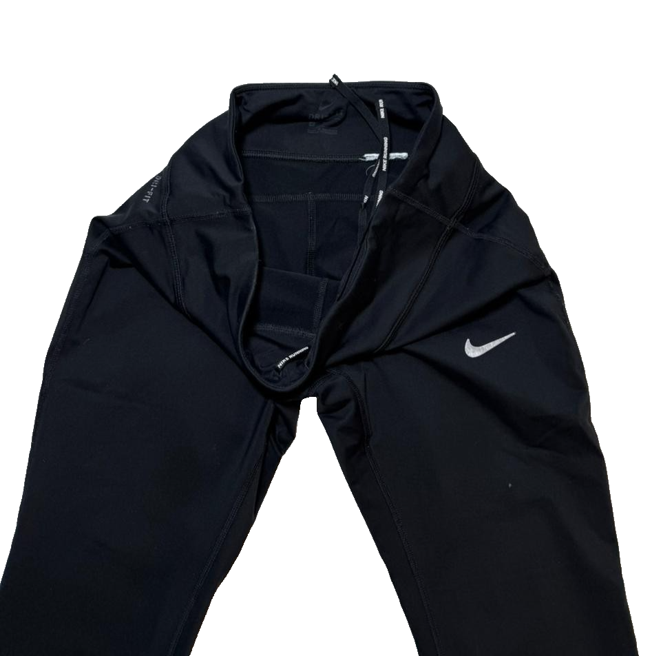 Nike Women's Dri-FIT Black Running Leggings Size M