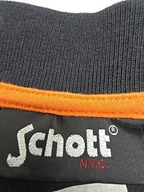 Schott Men Black Polo Shirt size XXL product image 4