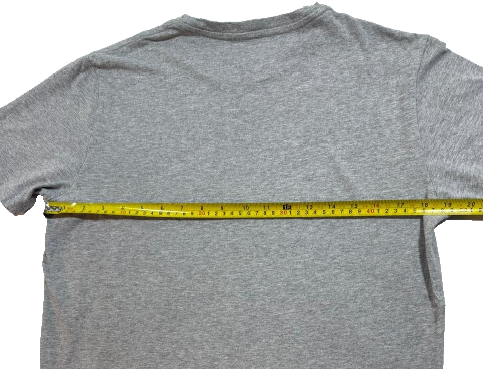 LeviS Men's Housemark Graphic Tee, Outline Midtone Grey Heather, Size M
