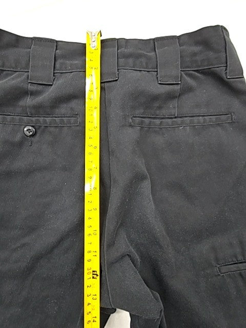 Dickies Black Loose Fit Work Shorts W30 Multi-Pocket Heavy Duty