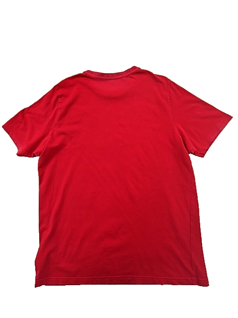 Puma Red Crew Neck Short Sleeve T-Shirt Men's M