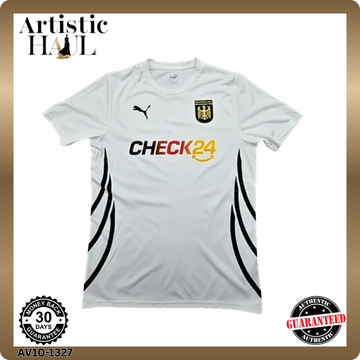 Germany Soccer Fan Shirt Puma White M Men's Turkey NEW