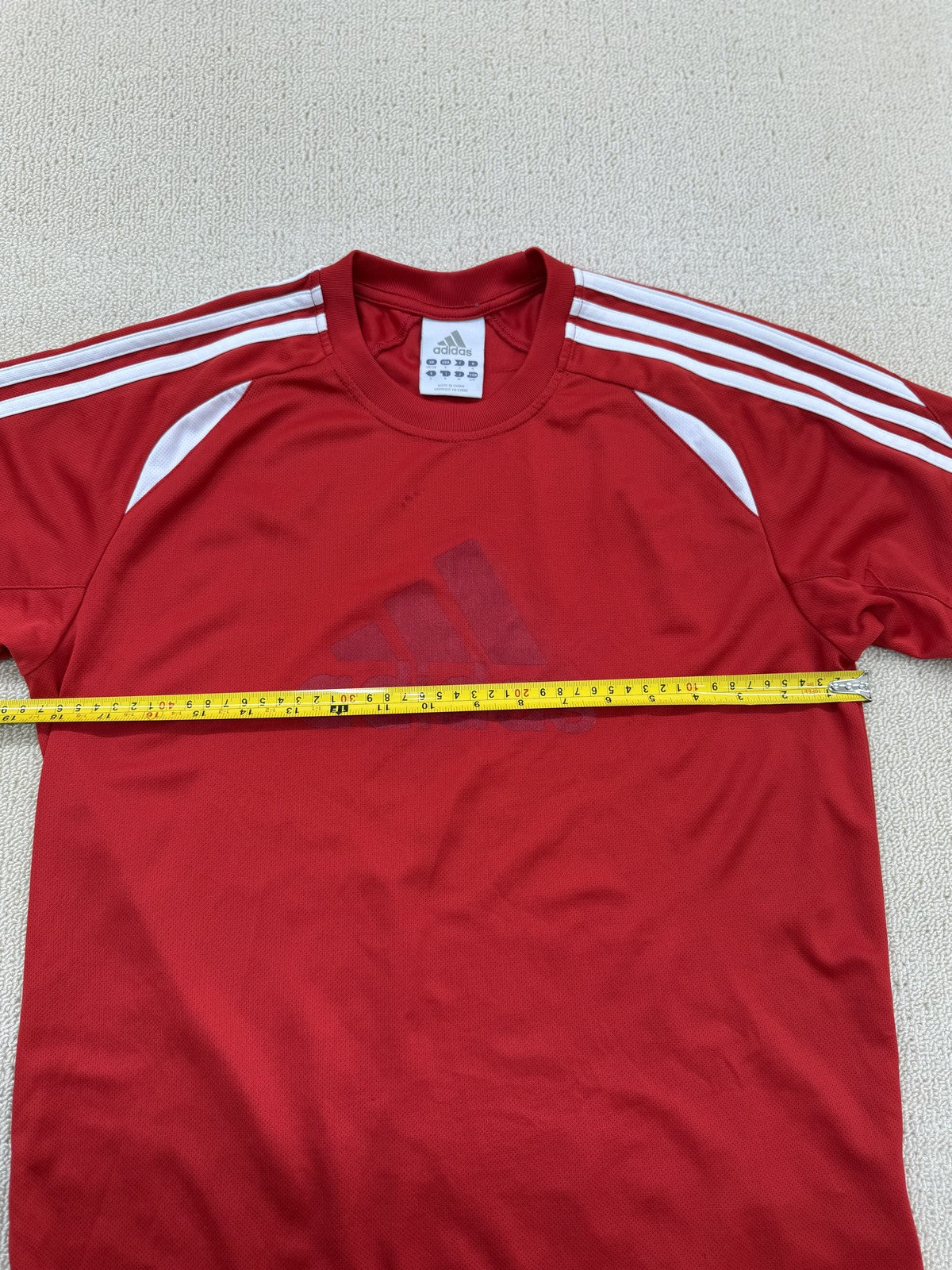 Adidas Men's Red Climalite Moisture Wicking T-Shirt Size S