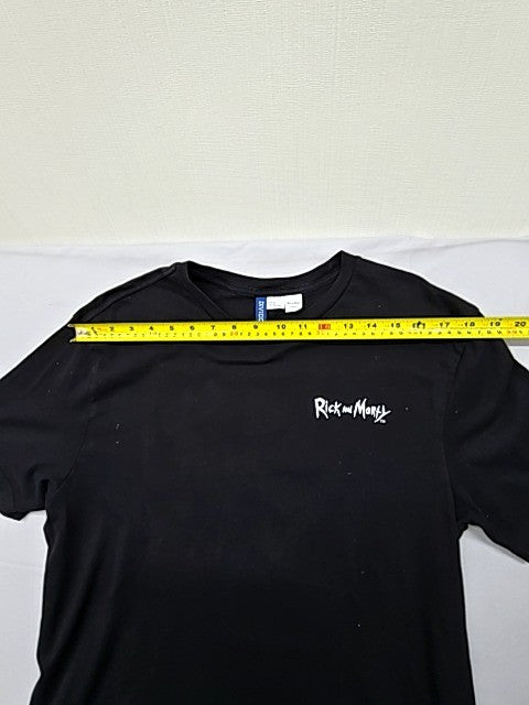 H&M Men Black T-Shirt size M product image 6
