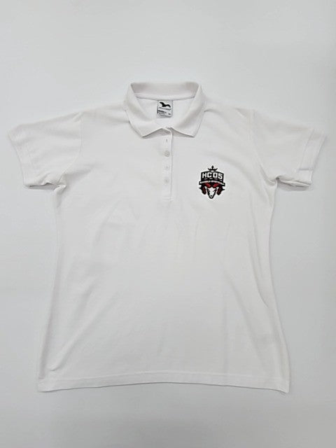 Malﬁni Women White Polo Shirt size XL product image 1